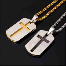 Load image into Gallery viewer, Bible Lords Prayer Pendant Necklace