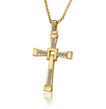 Load image into Gallery viewer, CZ Diamond Religious Necklace