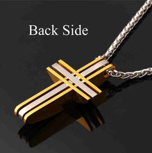 Load image into Gallery viewer, Jesus Piece Cross Christian Necklace