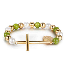 Load image into Gallery viewer, Virgin Mary Charm Cross Bracelets