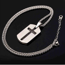 Load image into Gallery viewer, Bible Lords Prayer Pendant Necklace