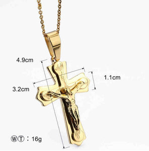 Jesus Pendant Men Necklace