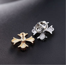 Load image into Gallery viewer, Men Fashion Cross Brooch