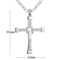 Load image into Gallery viewer, CZ Diamond Religious Necklace