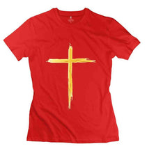 Load image into Gallery viewer, Christian Cross Icon Women T-shirt