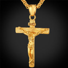 Load image into Gallery viewer, Vintage Jesus Piece Pendant Necklace