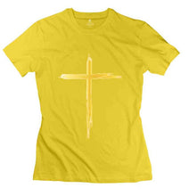 Load image into Gallery viewer, Christian Cross Icon Women T-shirt