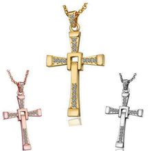 Load image into Gallery viewer, CZ Diamond Religious Necklace