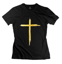 Load image into Gallery viewer, Christian Cross Icon Women T-shirt